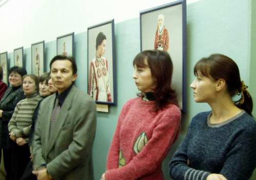 Открытие выставки чувашского народного костюма