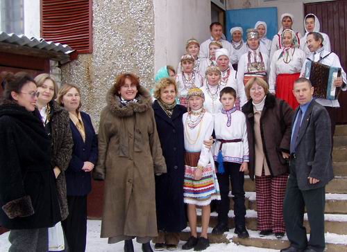 Московских гостей встречают фольклорные ансамбли Шулькеме и Касая